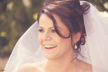 Photo mariage rire mariée