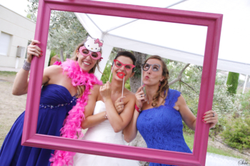 Photo mariage humour témoins déguisement