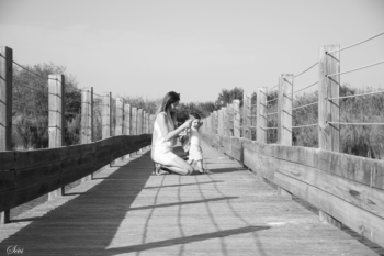 photographe pic saint loup montpellier hérault maman et bébé photo extérieur