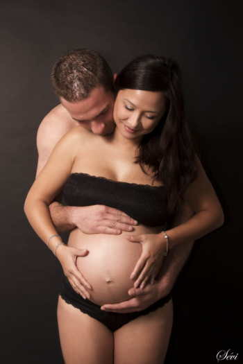photographe pic saint loup montpellier hérault couple grossesse