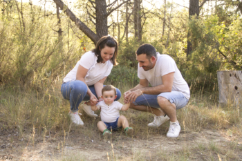 Photo famille arbre soleil famille noel sapin séance photo studio
